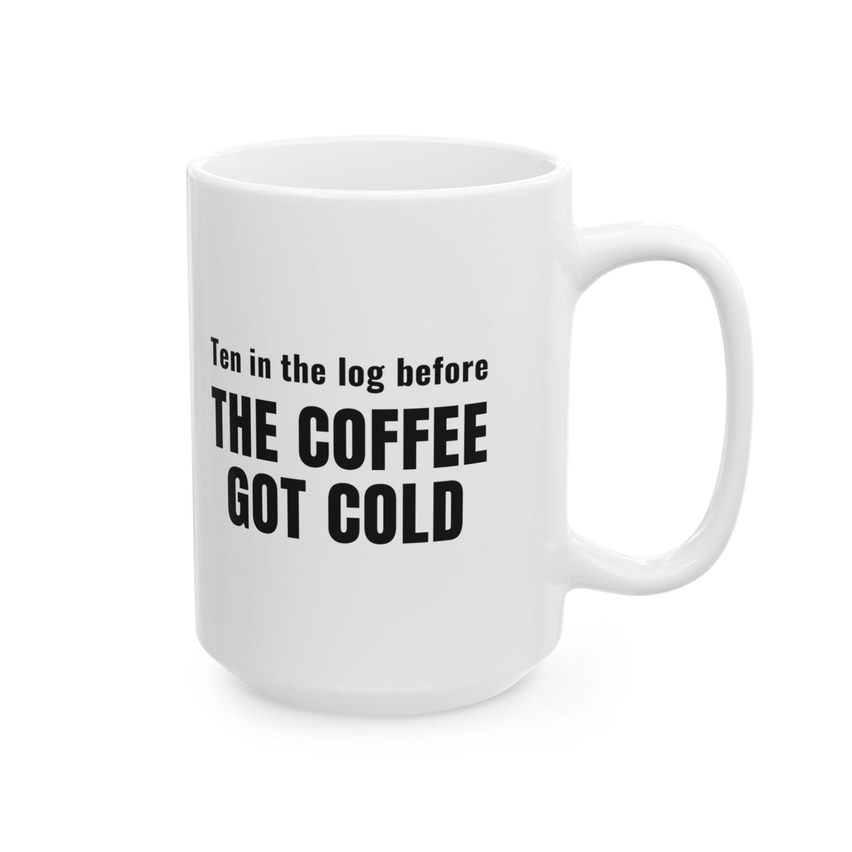 POTA Activation Coffee Mug for Ham Radio Operators, "The Coffee Got Cold"