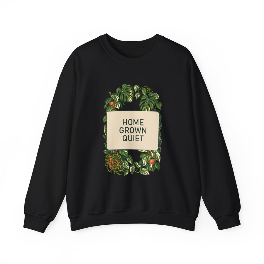 Home Grown Quiet Botanical Crewneck