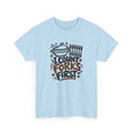 Potluck Host Shirt "I Count Forks First" for Hosts Who Check Table Supplies