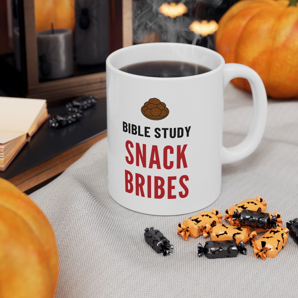 Bible Study Snack Mug for Bible Study Hosts and Snack-Sharing Companions