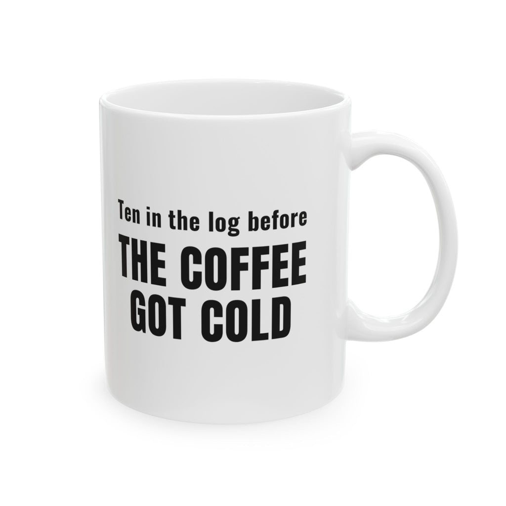 POTA Activation Coffee Mug for Ham Radio Operators, "The Coffee Got Cold"