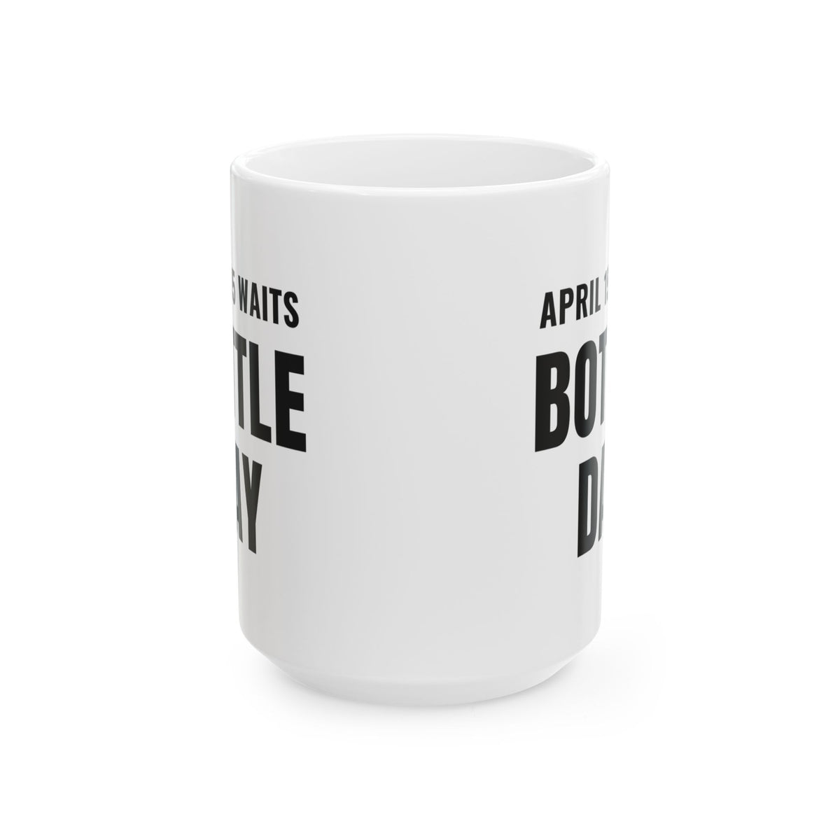 Homebrewing Mug for CPAs, "Bottle Day" Homebrew Accountant Mug Gift