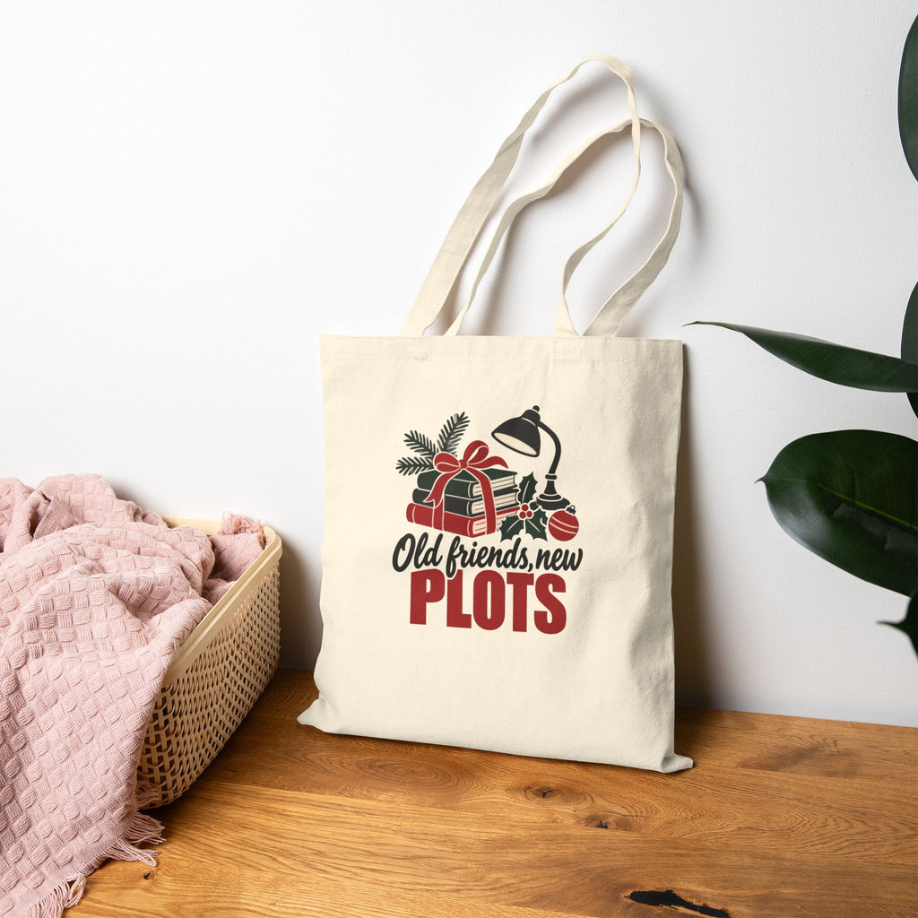 Book Club Christmas Tote for Book Club Members Exchanging Christmas Books