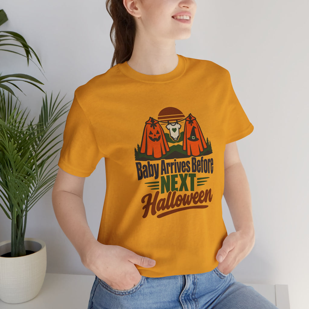 Halloween Pregnancy Announcement Shirt for Expectant Parents