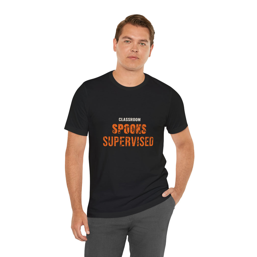 Halloween Teacher Tee for Elementary Teachers Hosting Classroom Parties