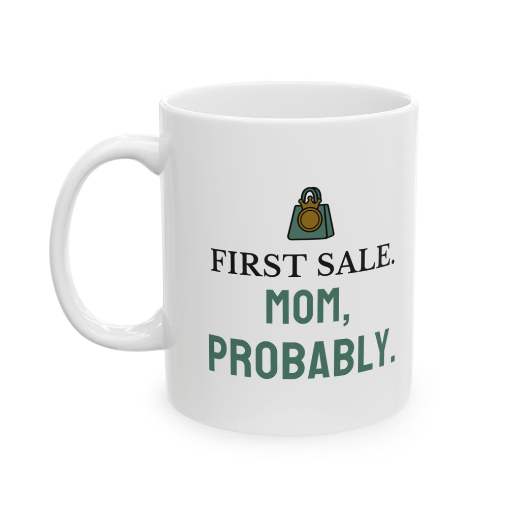 Online Store Owner Mug for Owners Celebrating Their First Sale