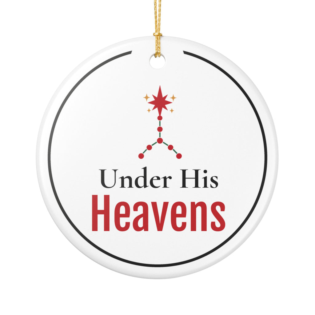 Christian Astronomy Christmas Ornament for Christians Who Love the Night Sky