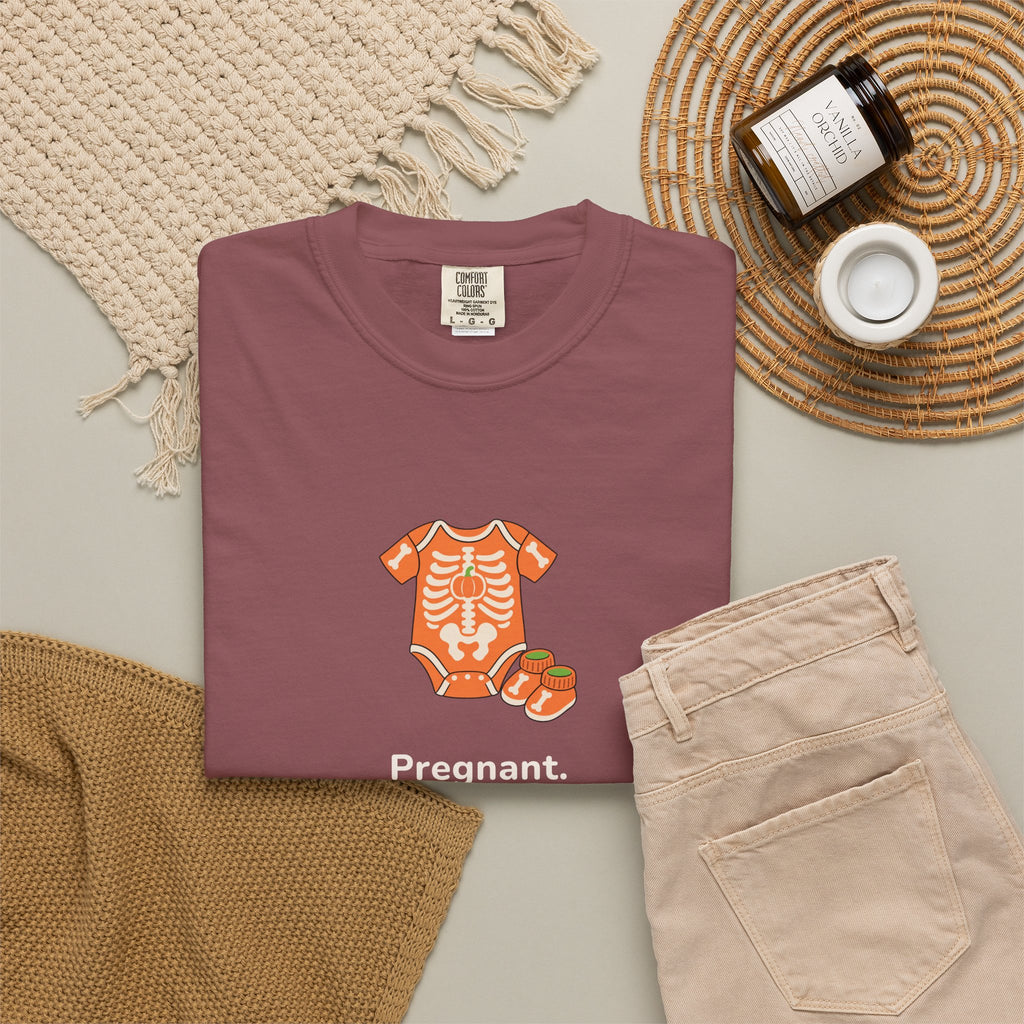 Halloween Pregnancy Announcement Shirt for Expectant Parents