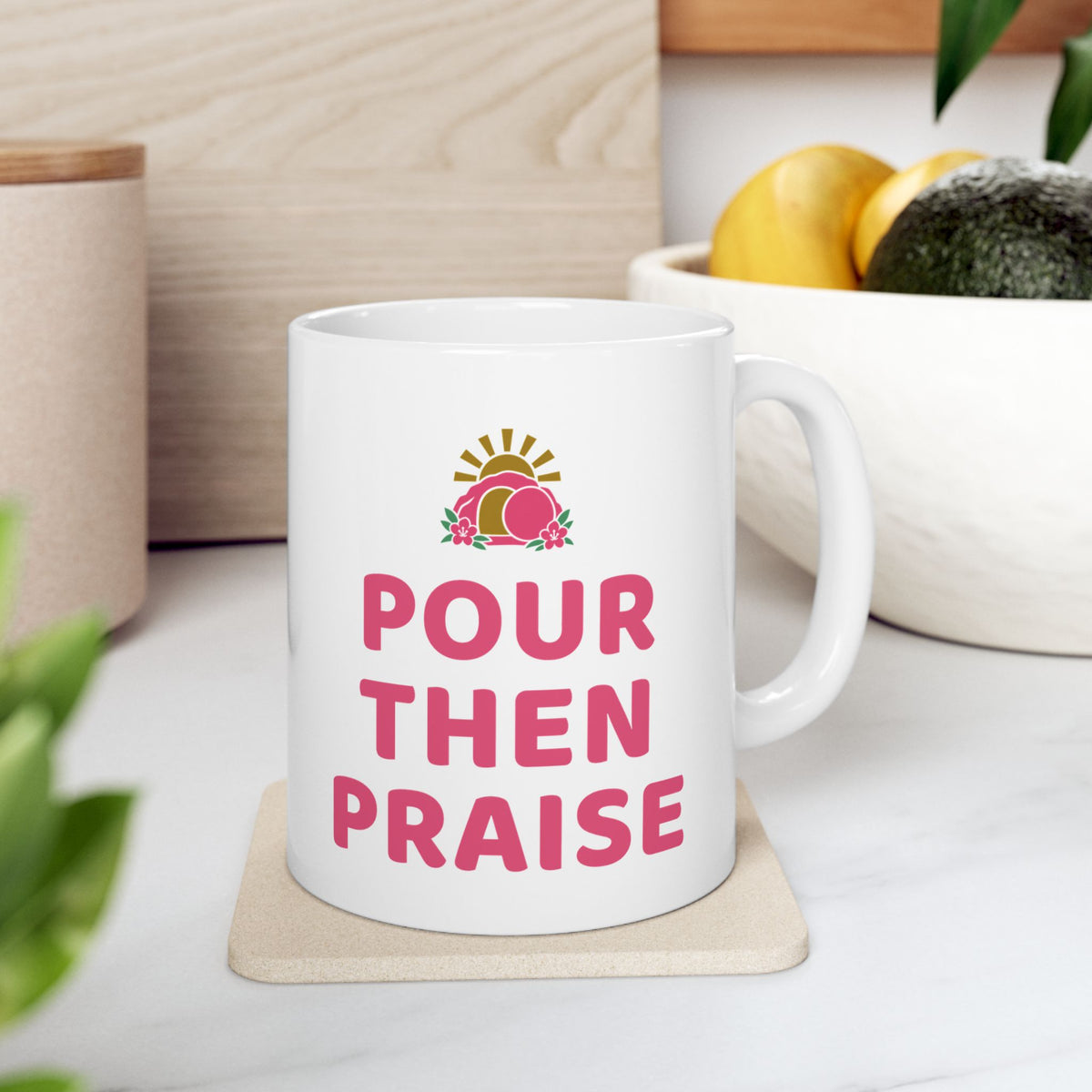 Christian Easter Mug for Christian Grandparents and Easter Hosts