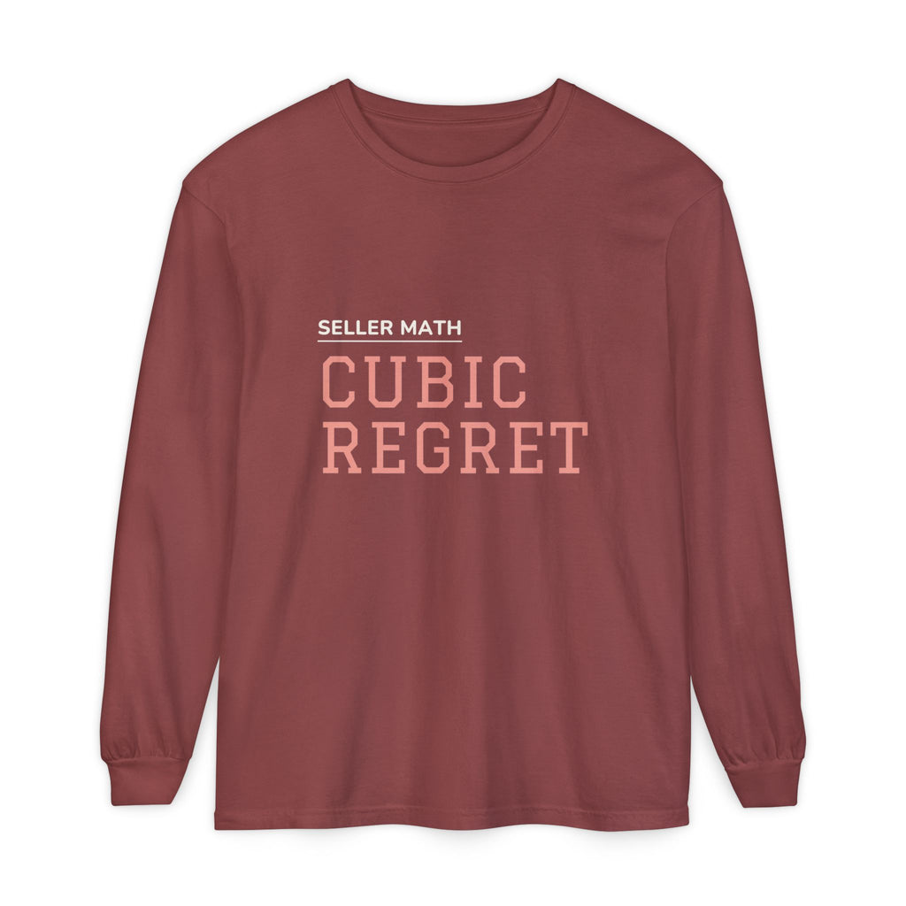 Marketplace Seller Shirt for Garage Inventory Sellers, “Seller Math: Cubic Regret”