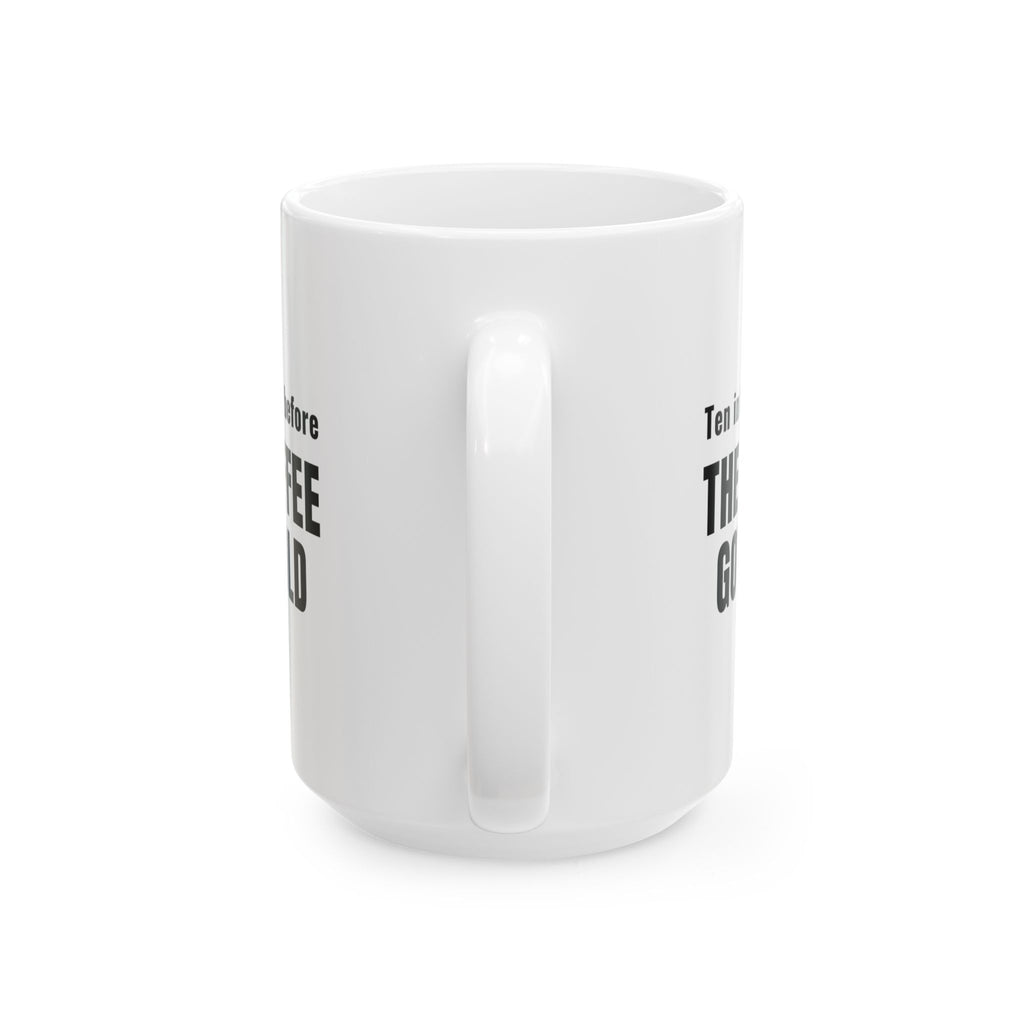 POTA Activation Coffee Mug for Ham Radio Operators, "The Coffee Got Cold"