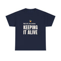 Nurse Gardener T-Shirt, "Keeping It Alive" Tee for Night-Shift Nurses