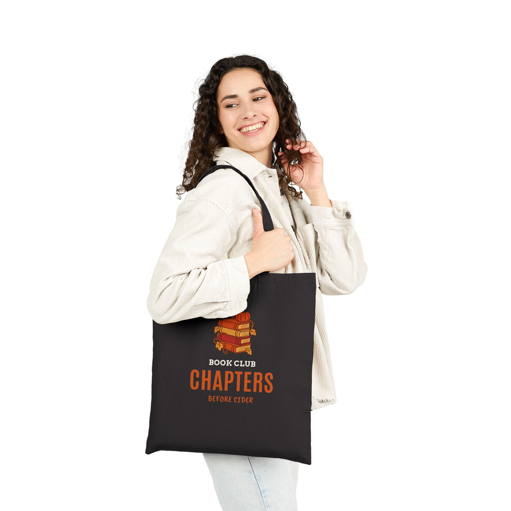 Book Club Tote Bag for Pumpkin-Patch Book Club Friends