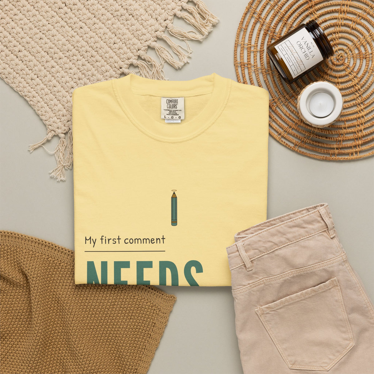 Christian Teacher Shirt for Teachers Editing Their Own Feedback