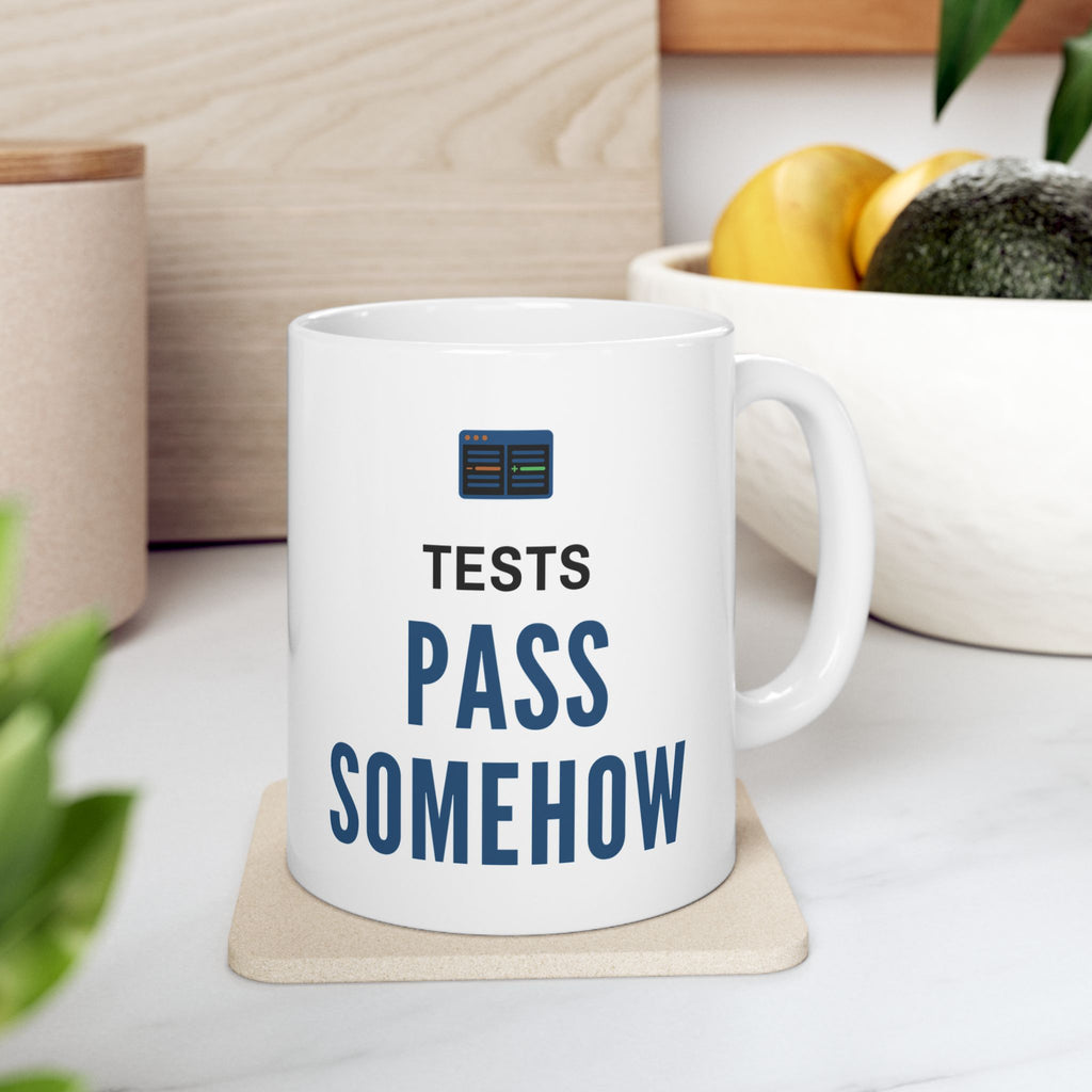 Software Developer Mug for Programmers Reviewing AI-Generated Pull Requests