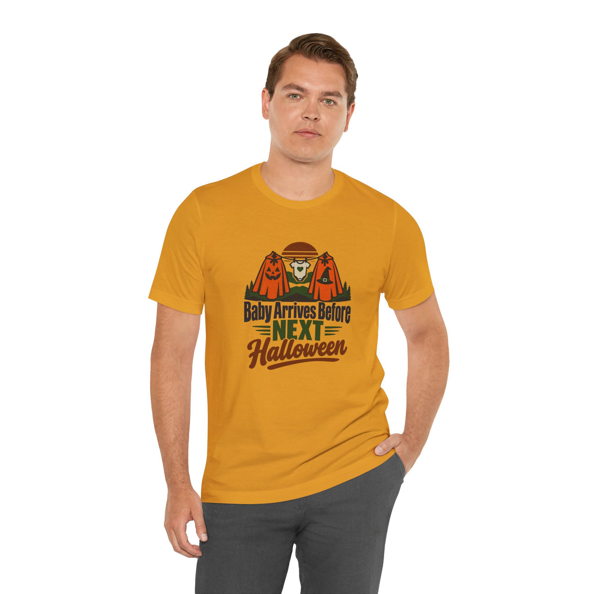 Halloween Pregnancy Announcement Shirt for Expectant Parents