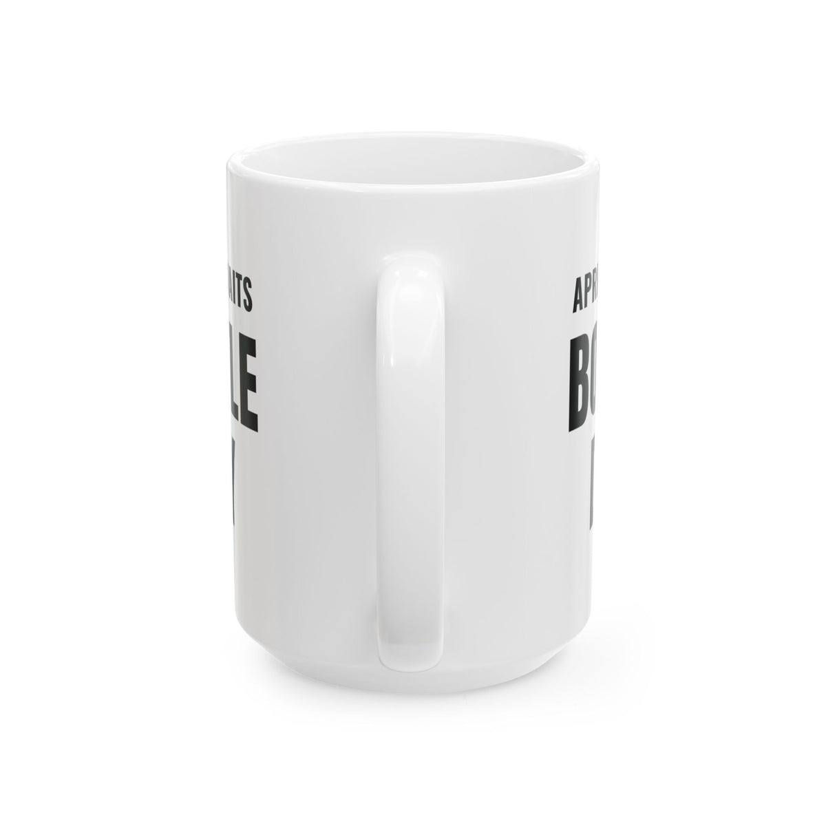 Homebrewing Mug for CPAs, "Bottle Day" Homebrew Accountant Mug Gift