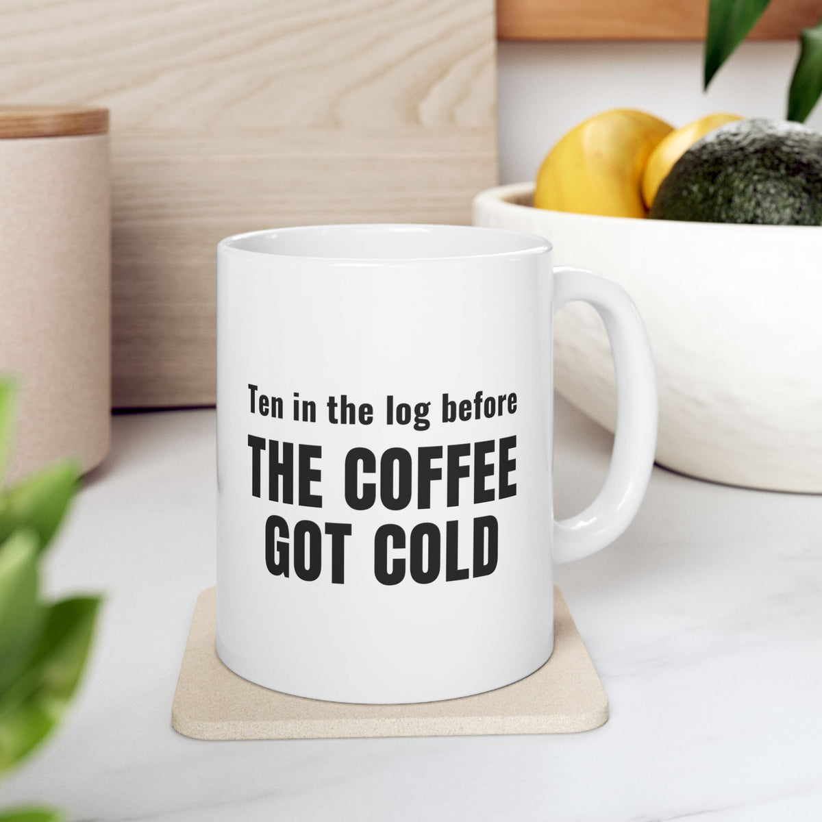 POTA Activation Coffee Mug for Ham Radio Operators, "The Coffee Got Cold"
