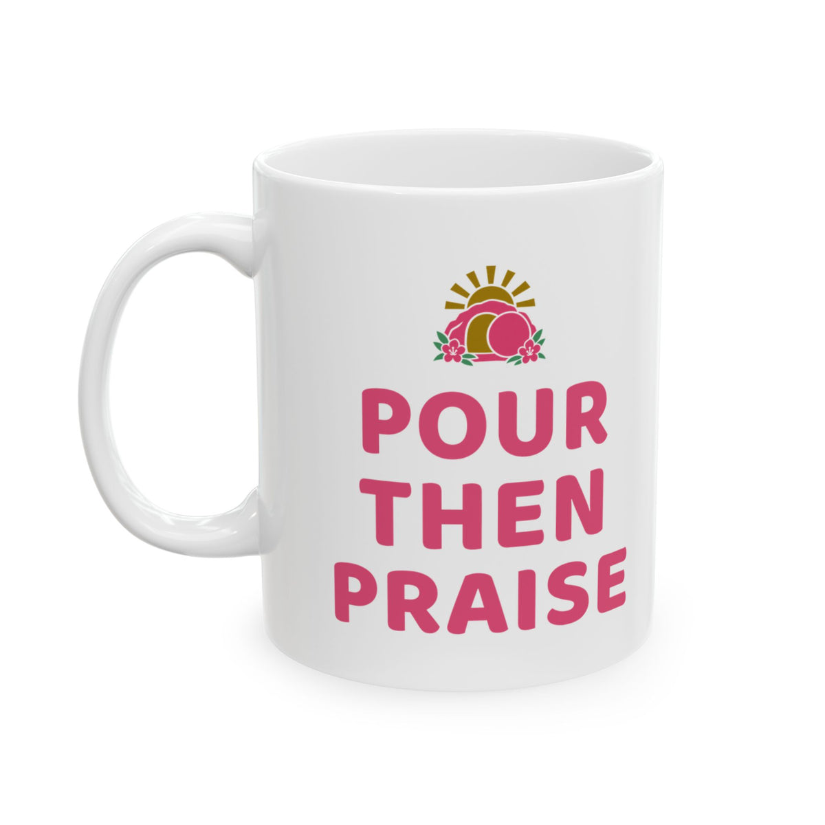 Christian Easter Mug for Christian Grandparents and Easter Hosts