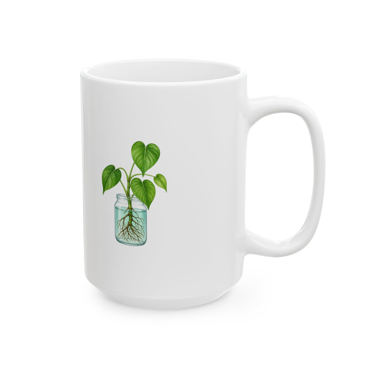 Philodendron Propagation Mug – Botanical Plant Lover Gift, 11oz & 15oz