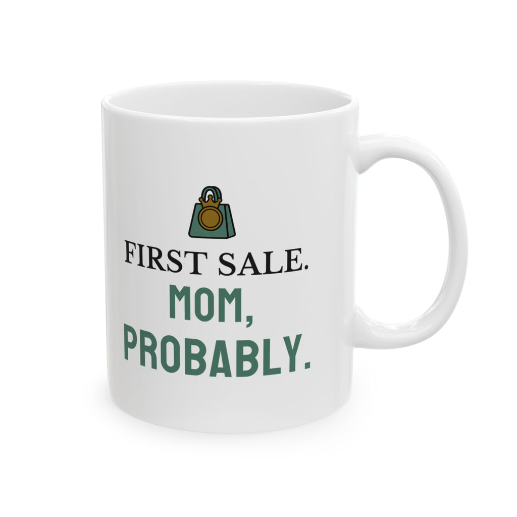Online Store Owner Mug for Owners Celebrating Their First Sale