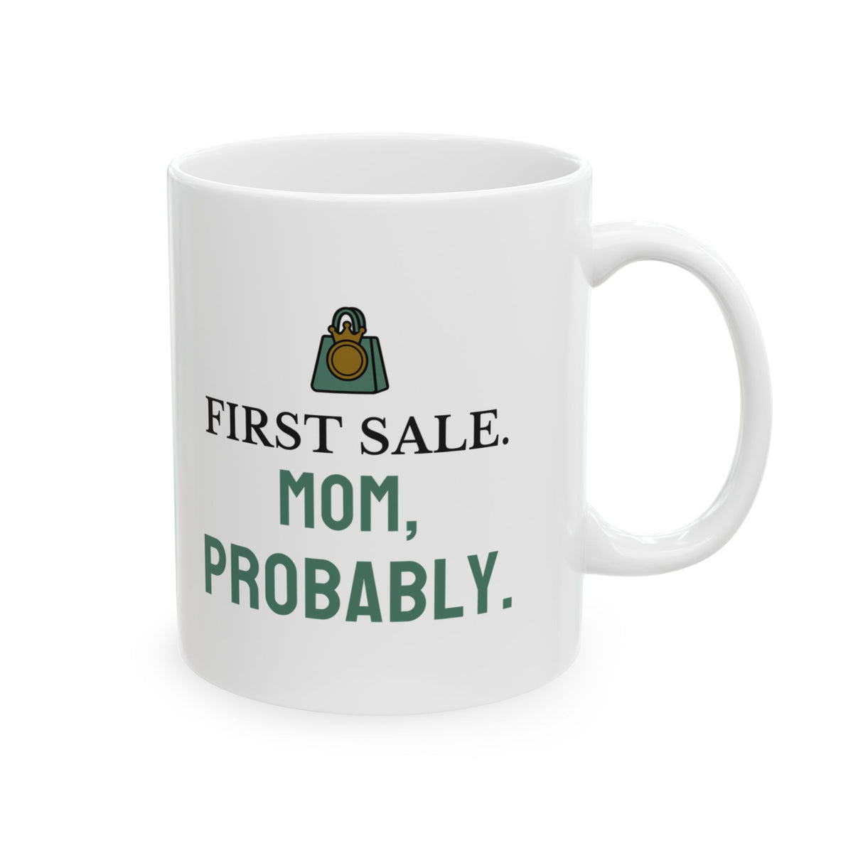 Online Store Owner Mug for Owners Celebrating Their First Sale
