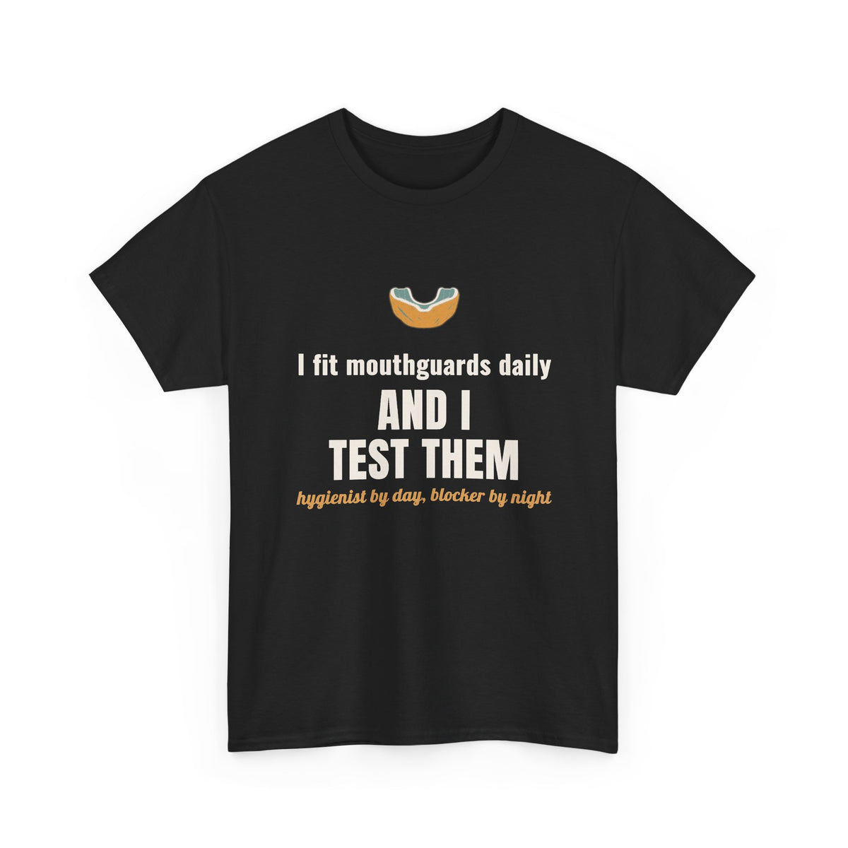 Roller Derby Dental Hygienist Shirt, "AND I TEST THEM" Tee