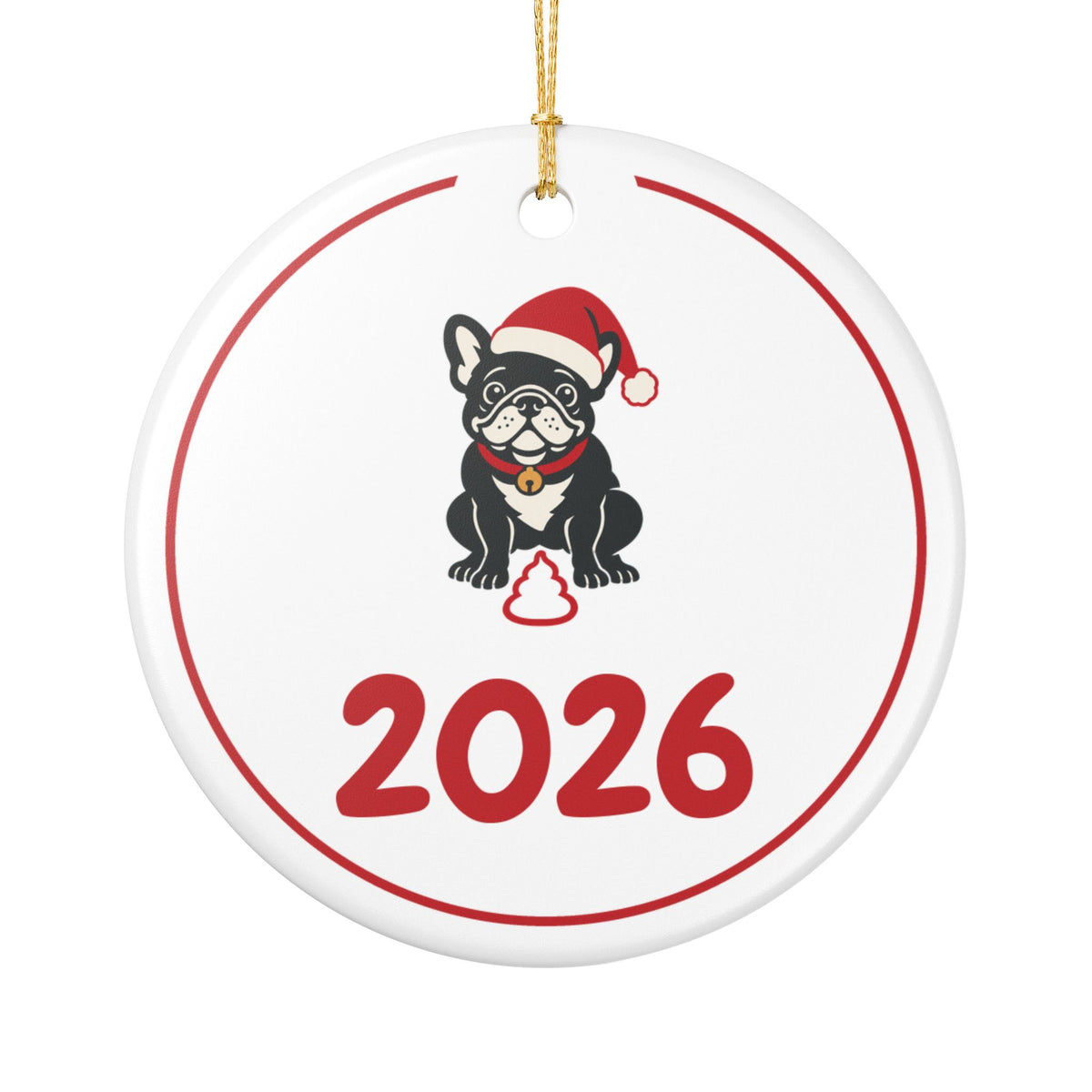 Funny Dog Christmas Ornament for Dog Owners With Cheeky Christmas Humor, 2026