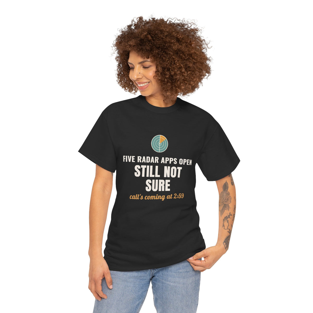Marching Band Director Gift Shirt, 'Still Not Sure' Radar Call Tee