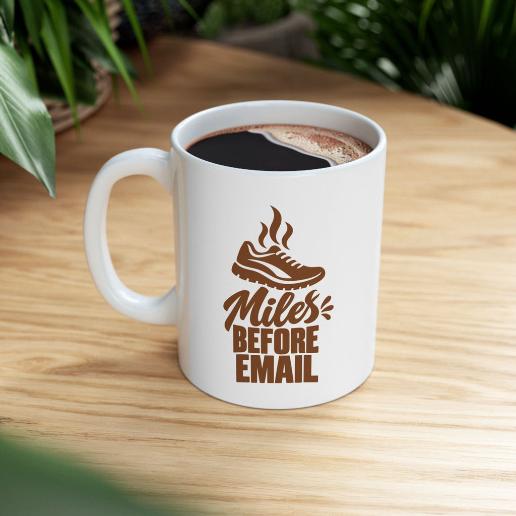 Morning Runner Mug for Adults With Before-Work Running Habits