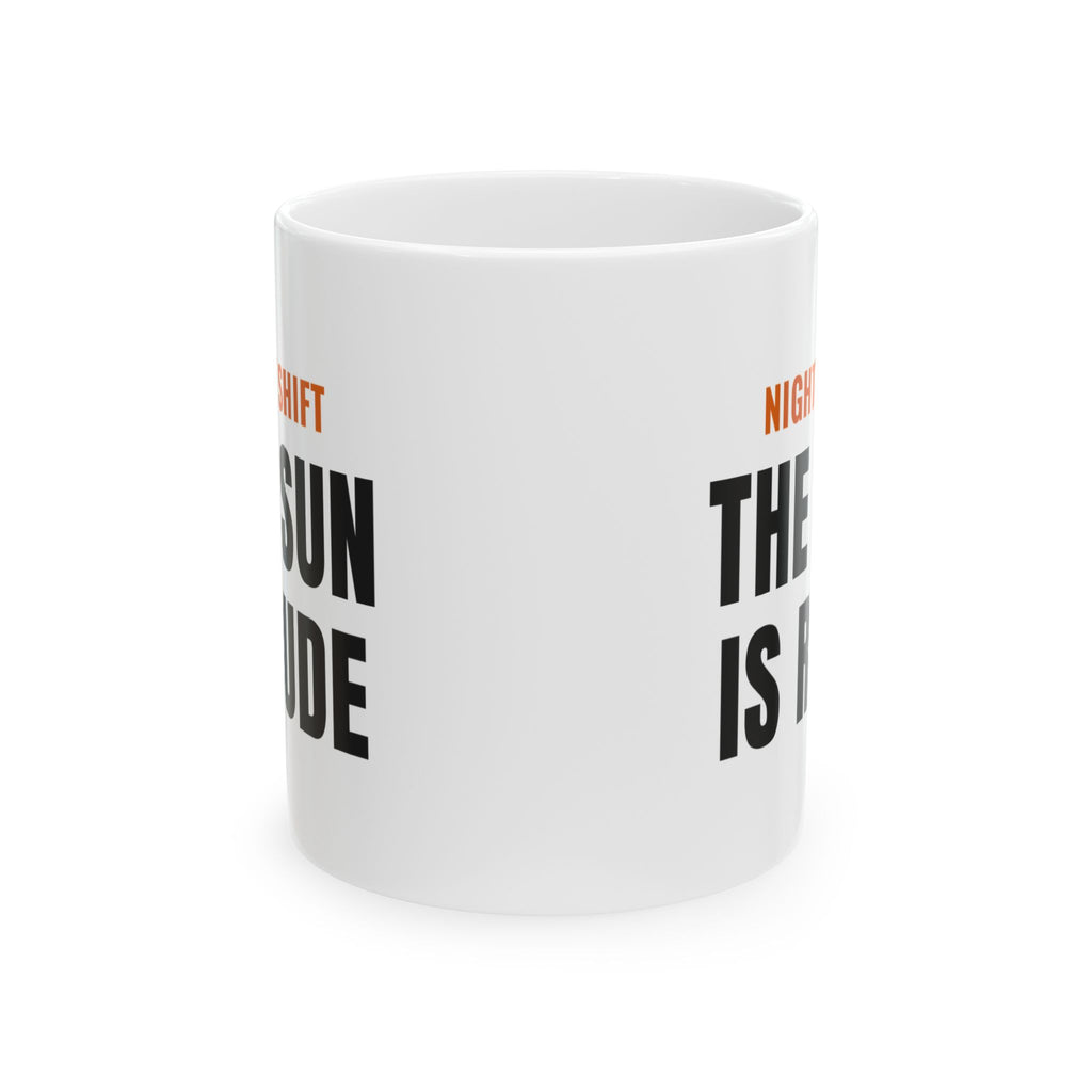 Night Shift Nurse Mug for Nurses Ending an Overnight Shift