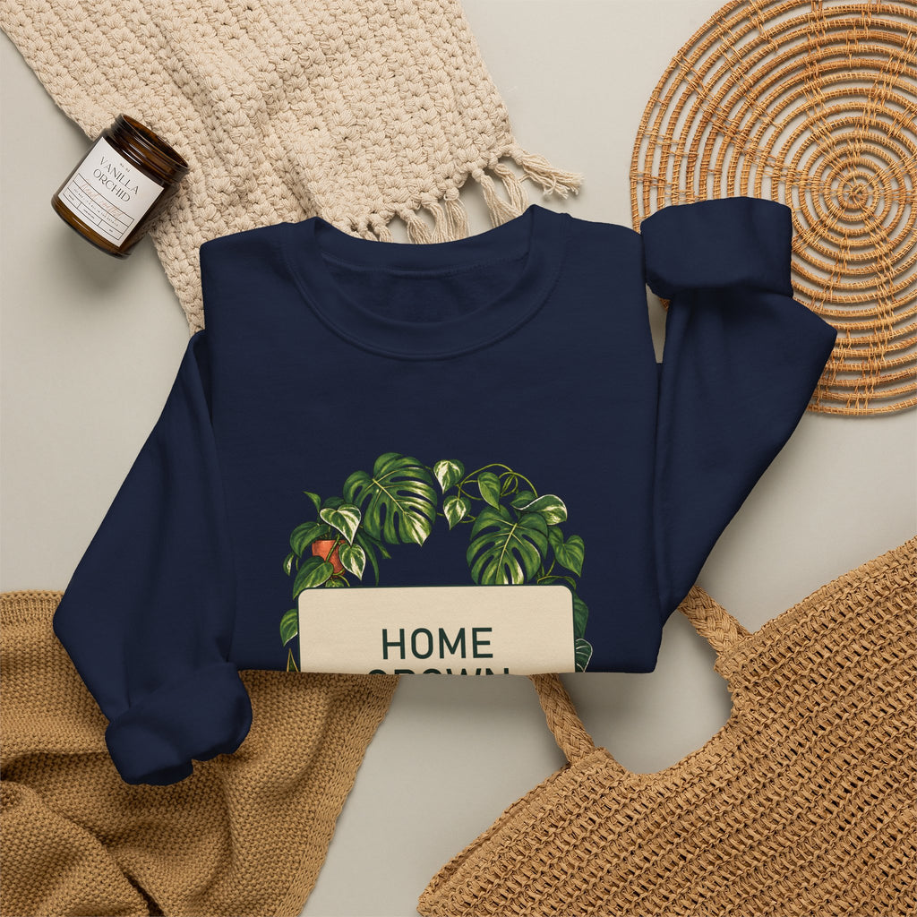 Home Grown Quiet Botanical Crewneck