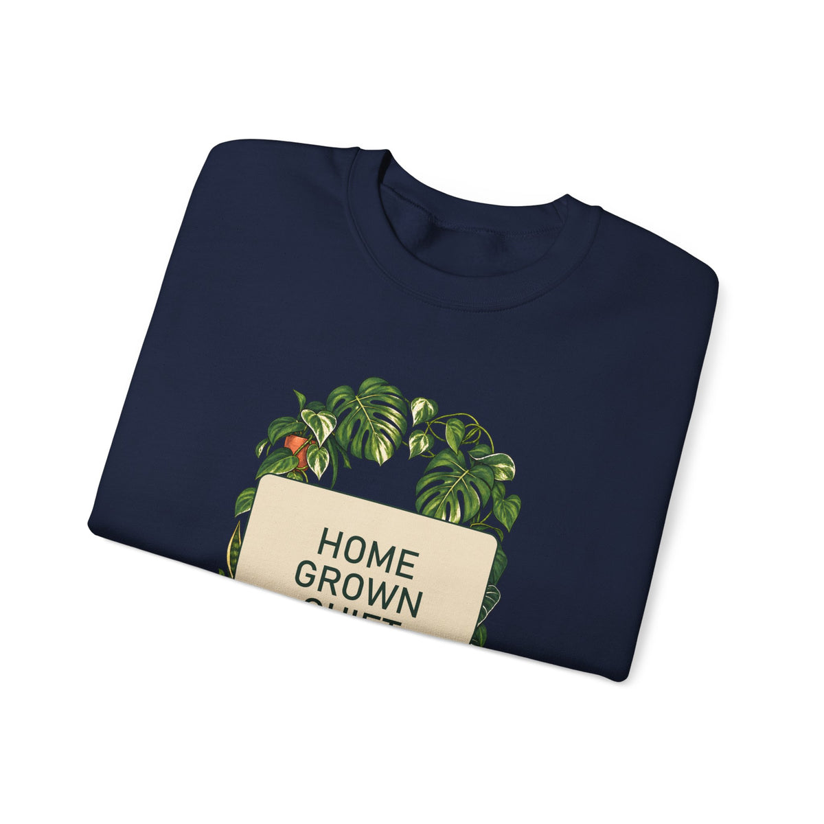 Home Grown Quiet Botanical Crewneck