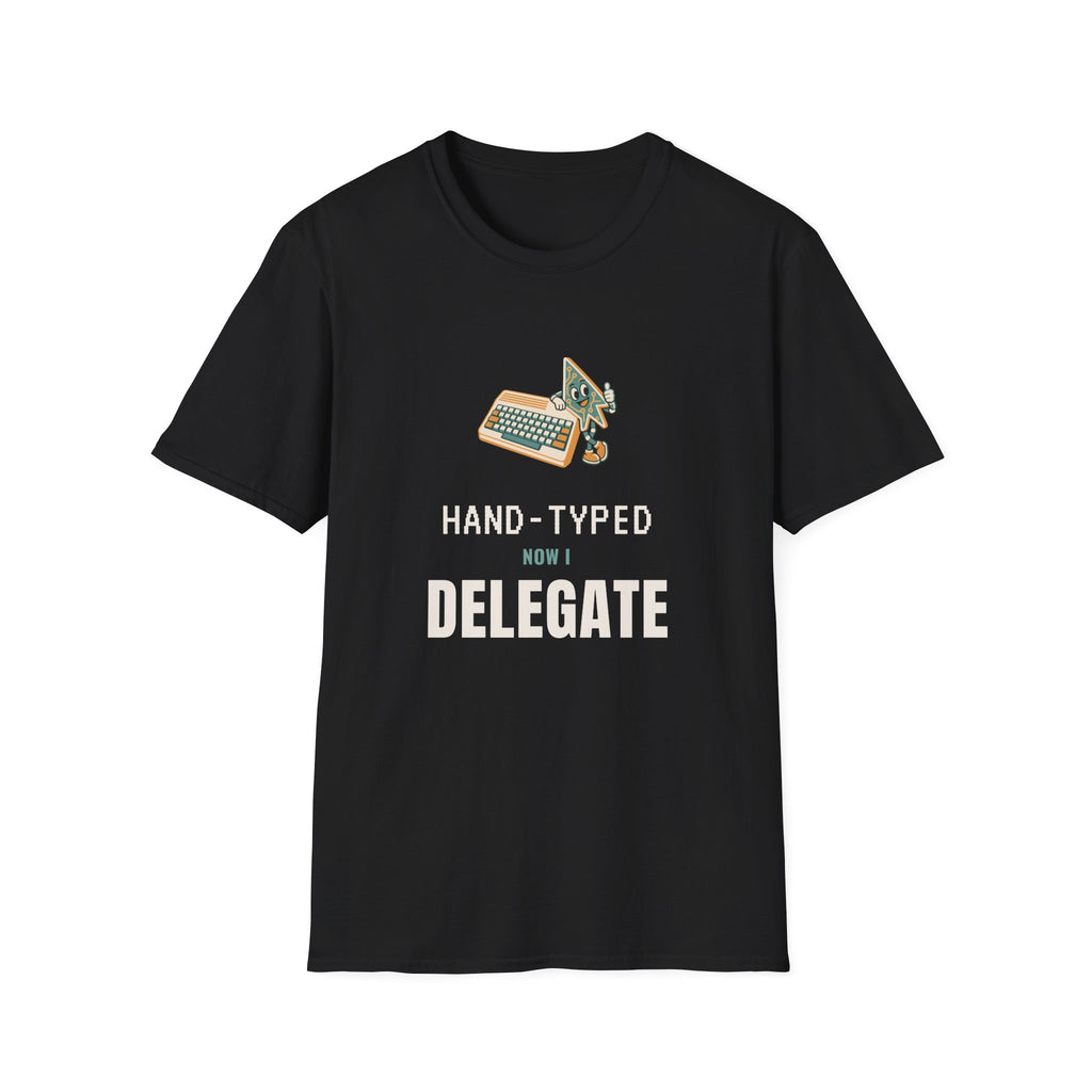 Gen X Tech Humor Shirt for Gen X Coders Using AI Agents