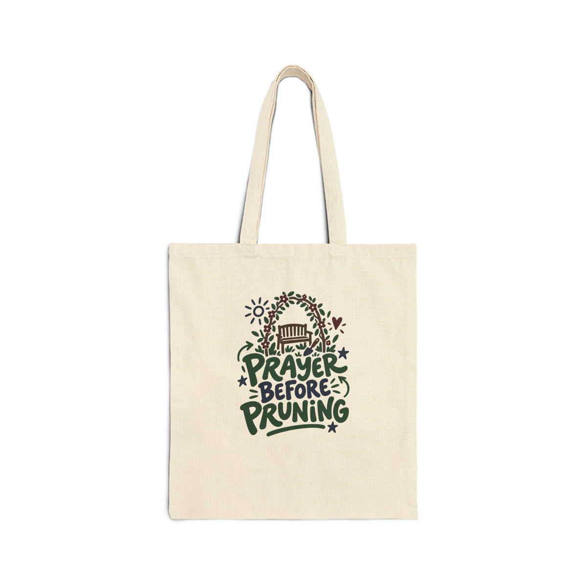 Christian Gardening Tote Bag for Gardeners Carrying Garden Supplies