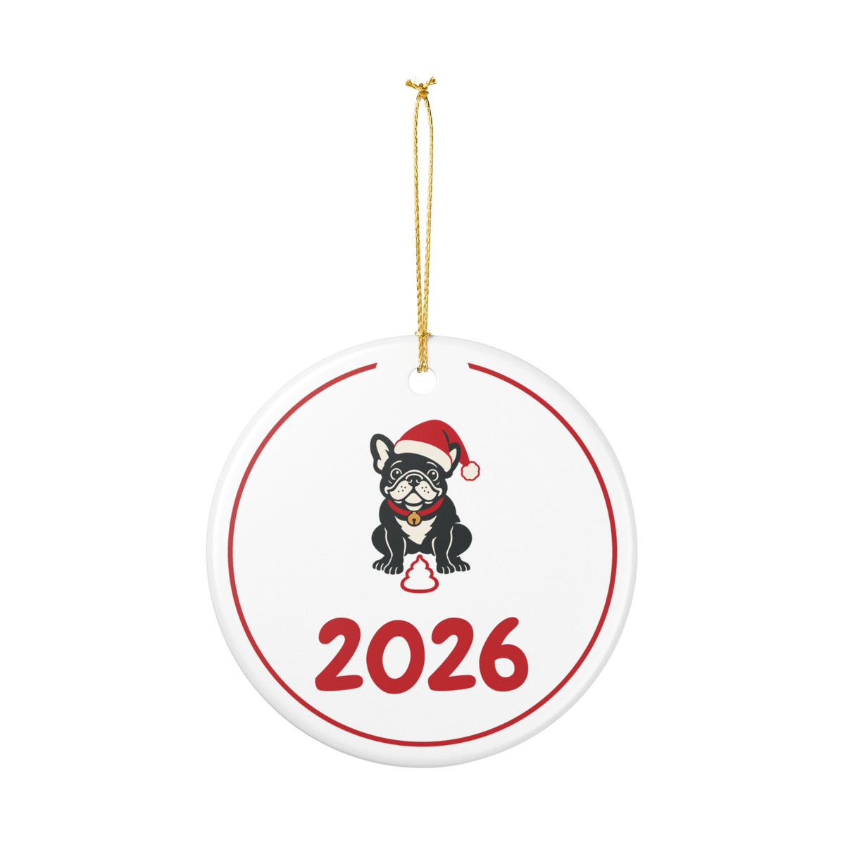 Funny Dog Christmas Ornament for Dog Owners With Cheeky Christmas Humor, 2026