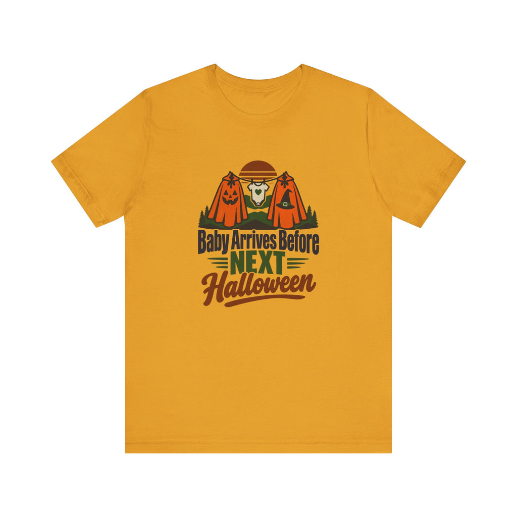 Halloween Pregnancy Announcement Shirt for Expectant Parents