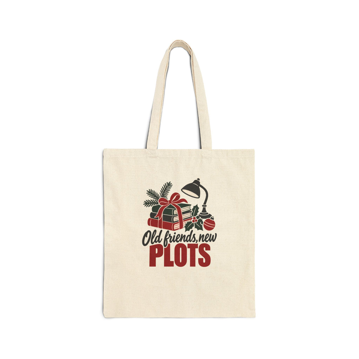 Book Club Christmas Tote for Book Club Members Exchanging Christmas Books