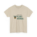 Night Shift Nurse Tee for Nurses With Houseplants "After Shift Plant Rounds"