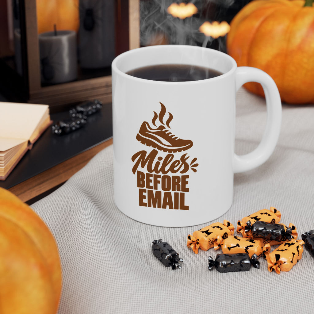 Morning Runner Mug for Adults With Before-Work Running Habits