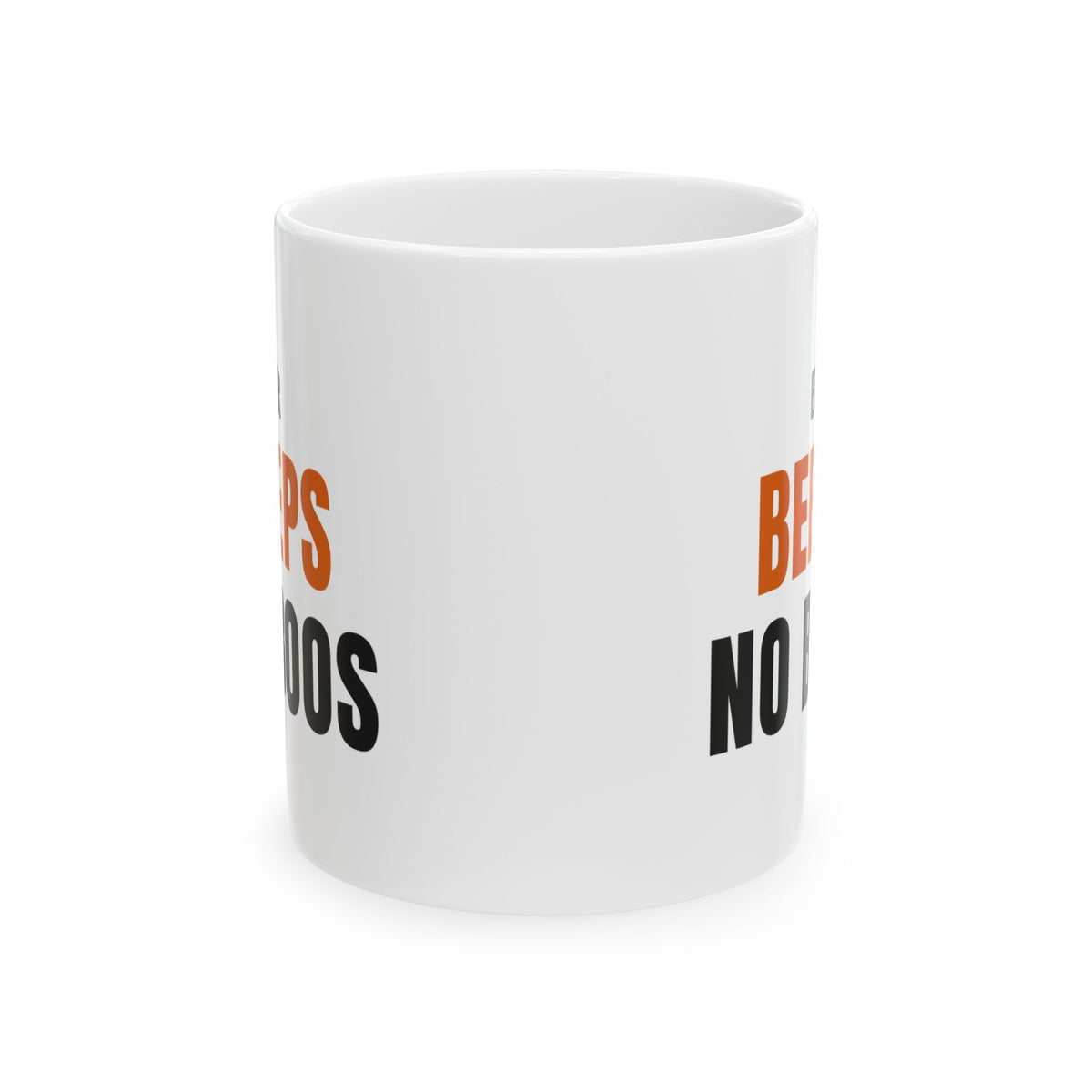 ER Nurse Halloween Mug, "ER BEEPS NO BOOS" for Night-Shift Emergency Nurses