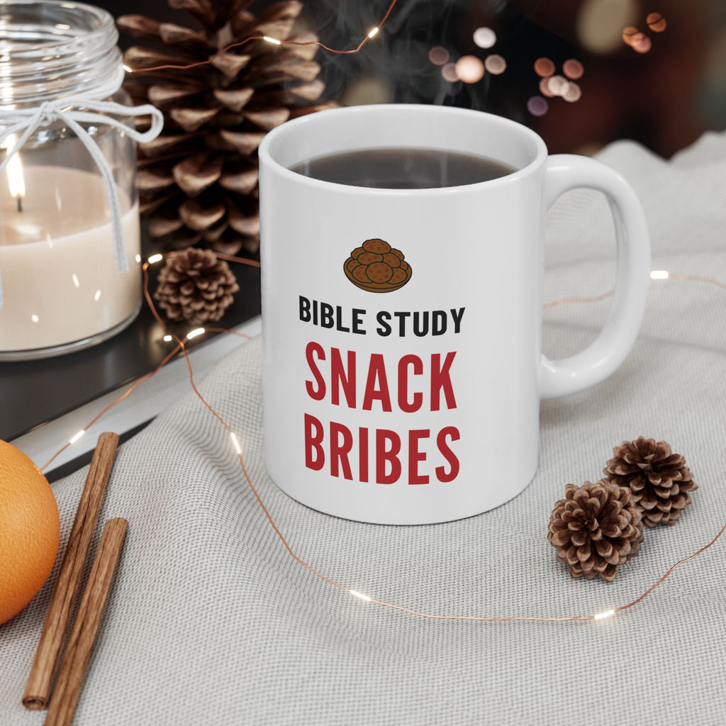 Bible Study Snack Mug for Bible Study Hosts and Snack-Sharing Companions