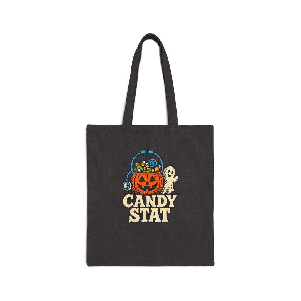 Nurse Halloween Tote "Candy Stat" for Nurses Carrying Shift Essentials