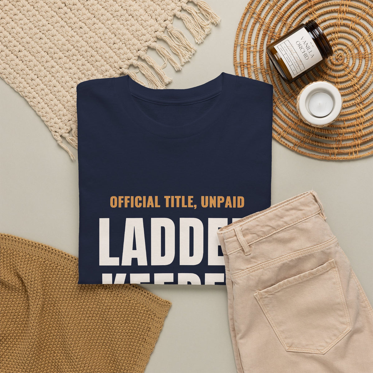 Pickleball Ladder Keeper Shirt, "Official Title, Unpaid" for the Club Organizer