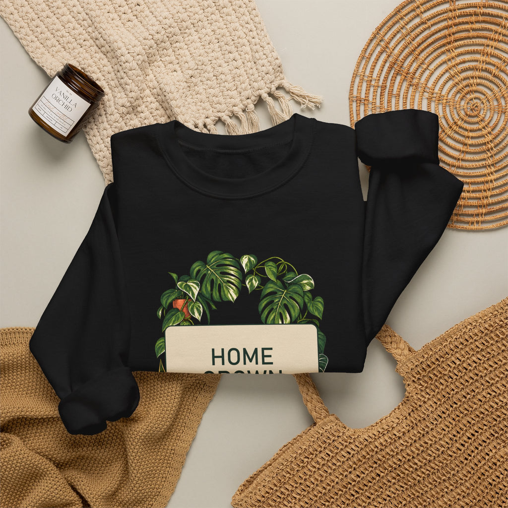 Home Grown Quiet Botanical Crewneck