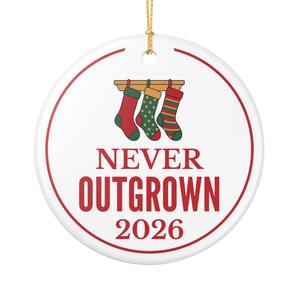 Mom Christmas Ornament for a Tradition-Keeping Mom, “Never Outgrown” 2026
