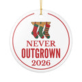 Mom Christmas Ornament for a Tradition-Keeping Mom, “Never Outgrown” 2026