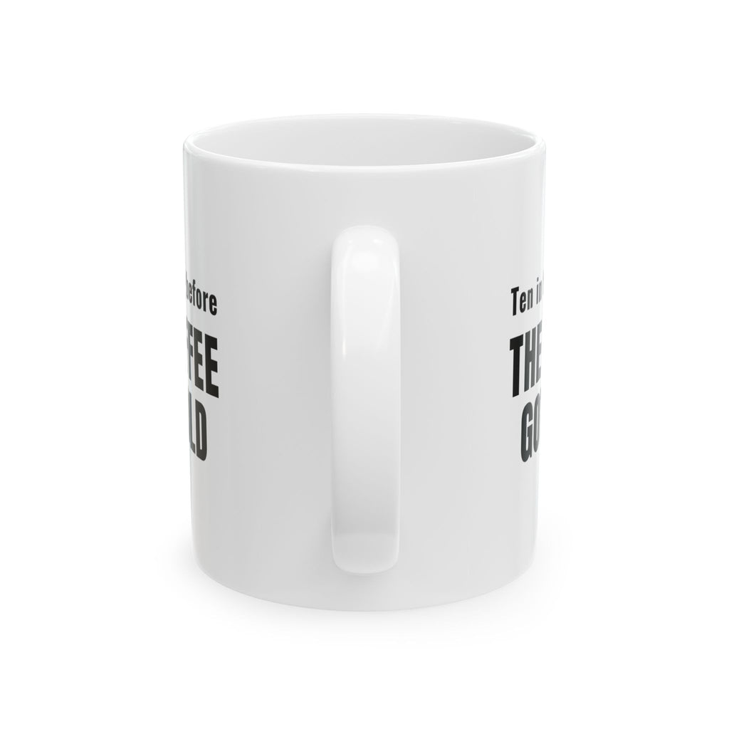 POTA Activation Coffee Mug for Ham Radio Operators, "The Coffee Got Cold"