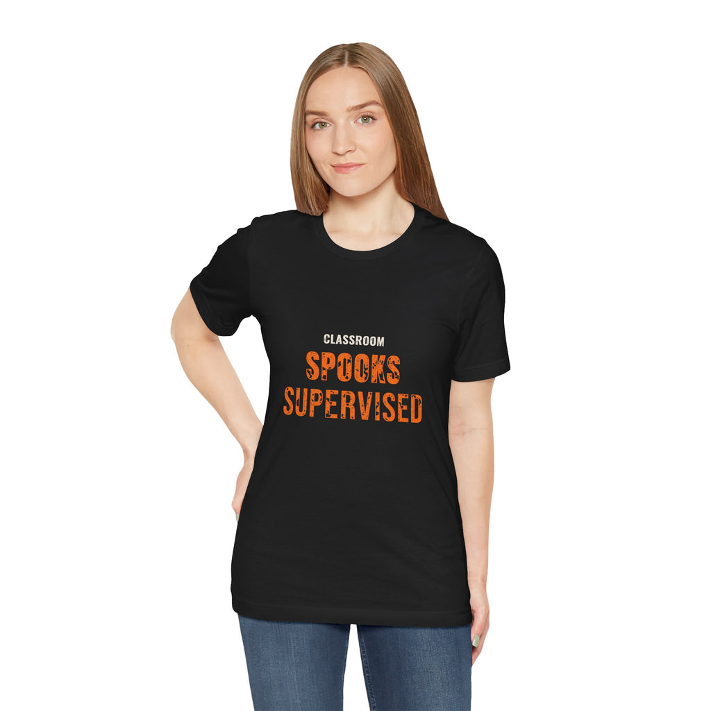 Halloween Teacher Tee for Elementary Teachers Hosting Classroom Parties