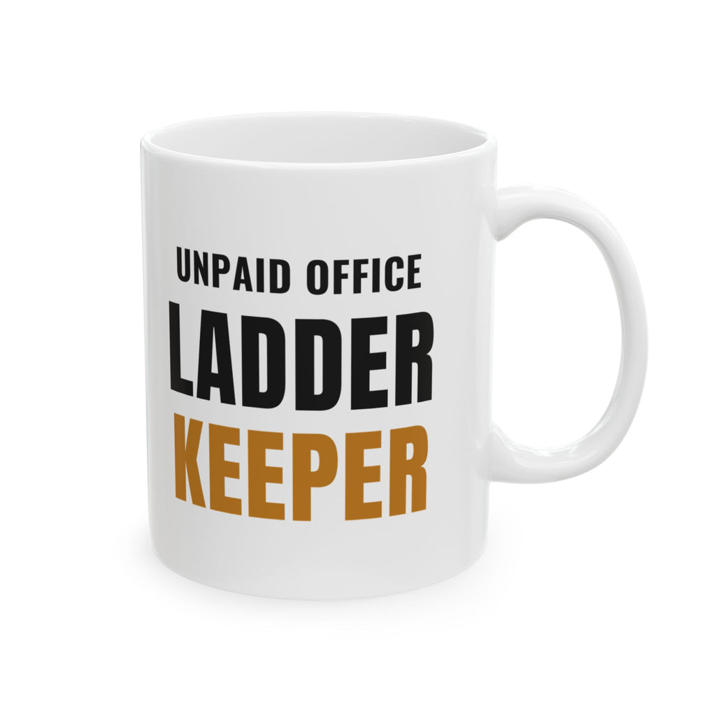 Pickleball Ladder Keeper Mug, "Unpaid Office" Gift for Club Organizers